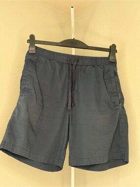 COS Men's Navy Drawstring Shorts